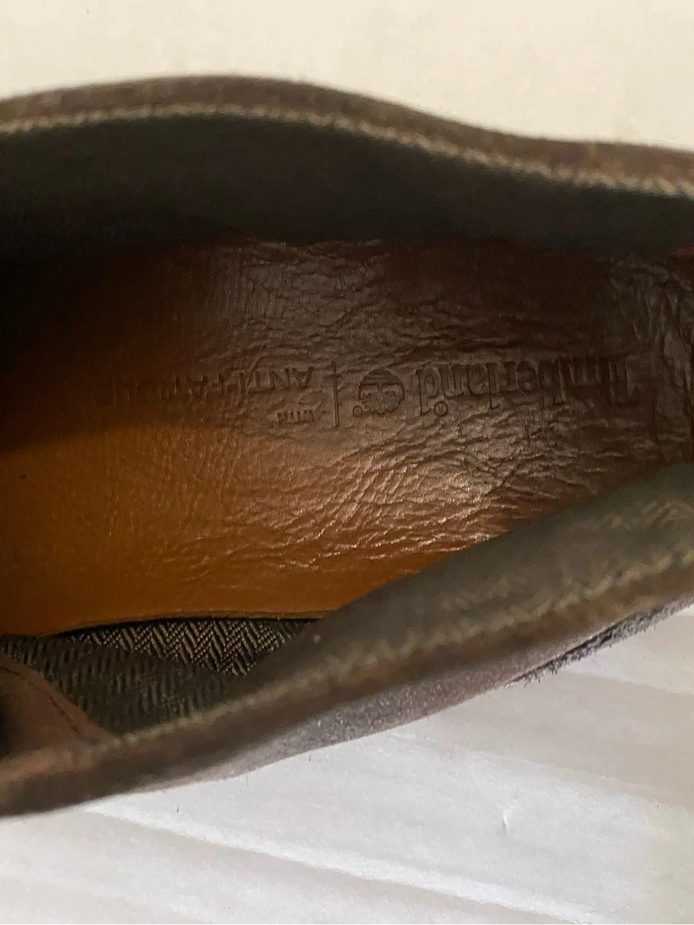 Timberland Men's Brown Suede Lace-Up Chukka Boots Size 8